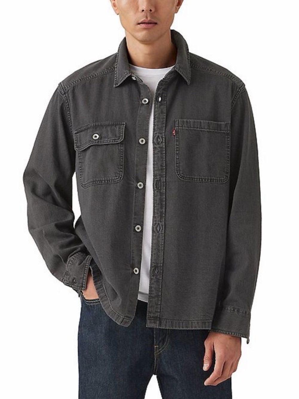 Levi’s Truckee Denim Overshirt XXL NWT Long Sleeve Button Workwear Shirt Jacket